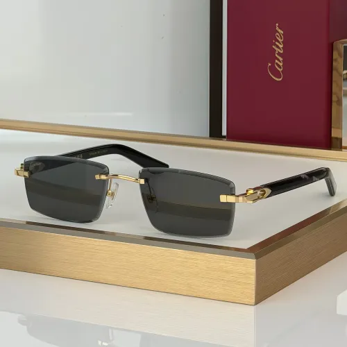 Wholesale Cartier AAA Quality Sunglassess #1450292 $68.00 USD, Wholesale Quality Replica Cartier AAA Quality Sunglassess
