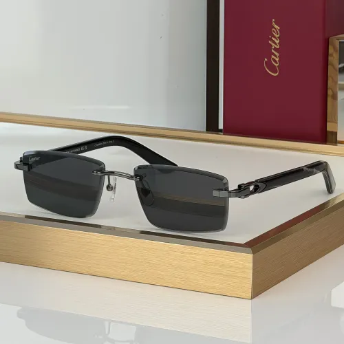 Wholesale Cartier AAA Quality Sunglassess #1450293 $68.00 USD, Wholesale Quality Replica Cartier AAA Quality Sunglassess
