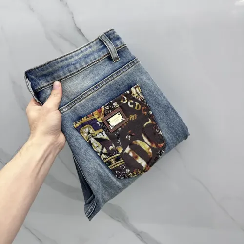 Wholesale Dolce &amp; Gabbana D&amp;G Jeans For Men #1450294 $88.00 USD, Wholesale Quality Replica Dolce &amp; Gabbana D&amp;G Jeans