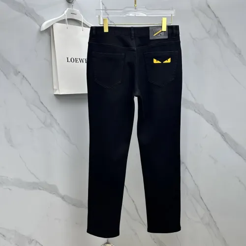 Replica Fendi Jeans For Men #1450312 $88.00 USD for Wholesale