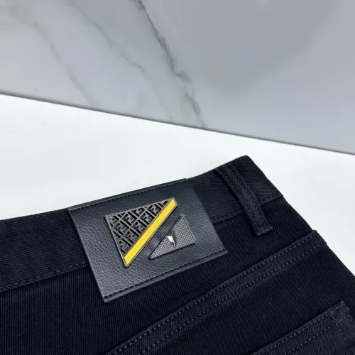 Replica Fendi Jeans For Men #1450312 $88.00 USD for Wholesale