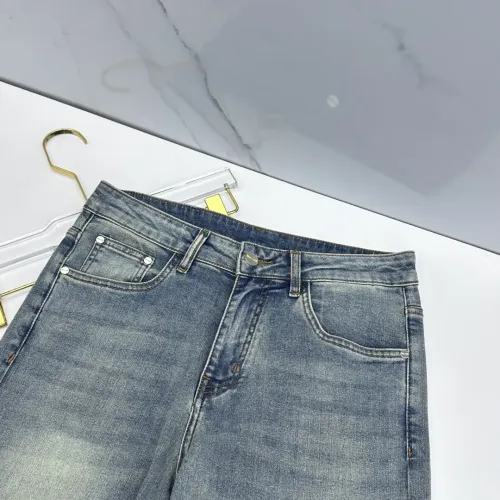 Replica Fendi Jeans For Men #1450313 $88.00 USD for Wholesale