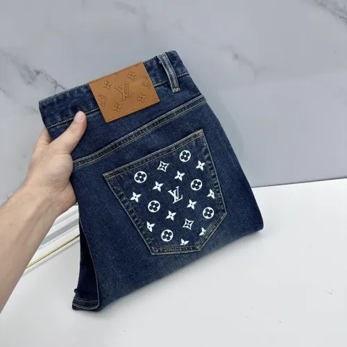 Wholesale Louis Vuitton LV Jeans For Men #1450319 $88.00 USD, Wholesale Quality Replica Louis Vuitton LV Jeans
