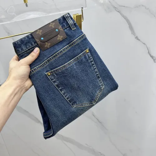 Wholesale Louis Vuitton LV Jeans For Men #1450320 $88.00 USD, Wholesale Quality Replica Louis Vuitton LV Jeans