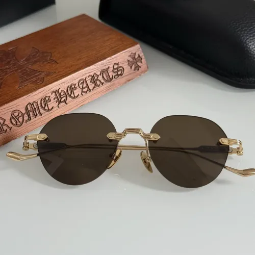 Wholesale Chrome Hearts AAA Quality Sunglasses #1450339 $64.00 USD, Wholesale Quality Replica Chrome Hearts AAA Quality Sunglasses