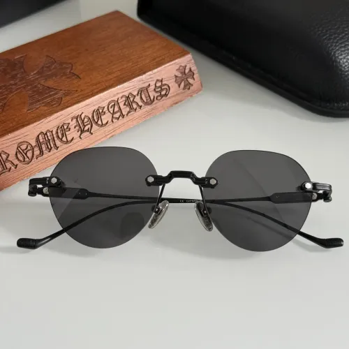 Wholesale Chrome Hearts AAA Quality Sunglasses #1450340 $64.00 USD, Wholesale Quality Replica Chrome Hearts AAA Quality Sunglasses