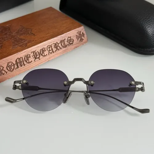 Wholesale Chrome Hearts AAA Quality Sunglasses #1450341 $64.00 USD, Wholesale Quality Replica Chrome Hearts AAA Quality Sunglasses