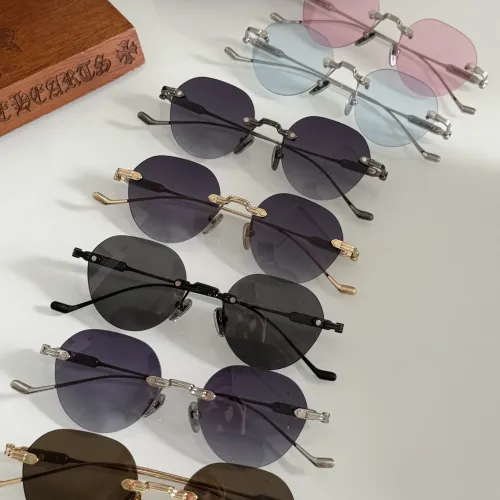 Replica Chrome Hearts AAA Quality Sunglasses #1450341 $64.00 USD for Wholesale