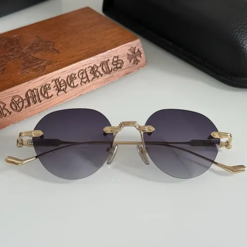 Wholesale Chrome Hearts AAA Quality Sunglasses #1450342 $64.00 USD, Wholesale Quality Replica Chrome Hearts AAA Quality Sunglasses