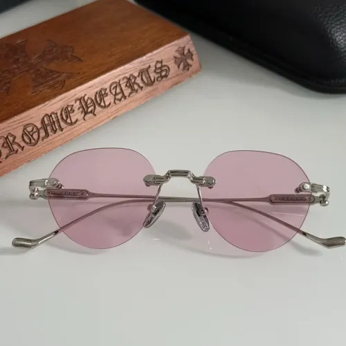 Wholesale Chrome Hearts AAA Quality Sunglasses #1450343 $64.00 USD, Wholesale Quality Replica Chrome Hearts AAA Quality Sunglasses