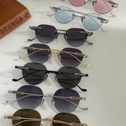 Replica Chrome Hearts AAA Quality Sunglasses #1450343 $64.00 USD for Wholesale