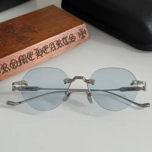Wholesale Chrome Hearts AAA Quality Sunglasses #1450344 $64.00 USD, Wholesale Quality Replica Chrome Hearts AAA Quality Sunglasses