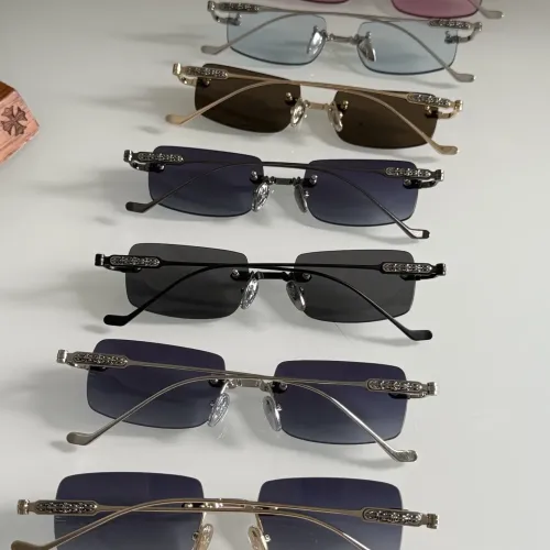 Replica Chrome Hearts AAA Quality Sunglasses #1450346 $64.00 USD for Wholesale