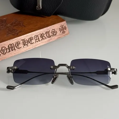 Wholesale Chrome Hearts AAA Quality Sunglasses #1450347 $64.00 USD, Wholesale Quality Replica Chrome Hearts AAA Quality Sunglasses
