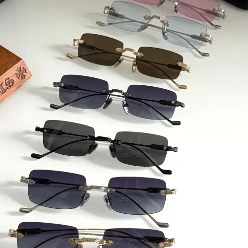 Replica Chrome Hearts AAA Quality Sunglasses #1450348 $64.00 USD for Wholesale
