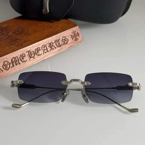 Wholesale Chrome Hearts AAA Quality Sunglasses #1450350 $64.00 USD, Wholesale Quality Replica Chrome Hearts AAA Quality Sunglasses
