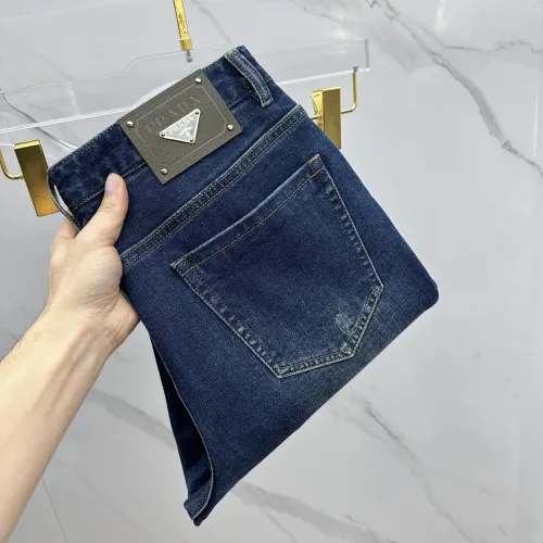 Wholesale Prada Jeans For Men #1450356 $88.00 USD, Wholesale Quality Replica Prada Jeans