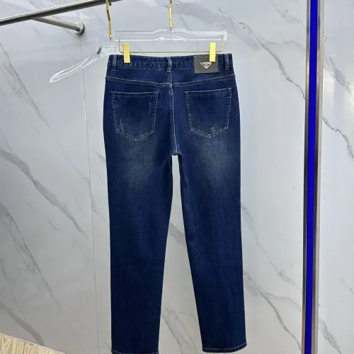 Replica Prada Jeans For Men #1450356 $88.00 USD for Wholesale