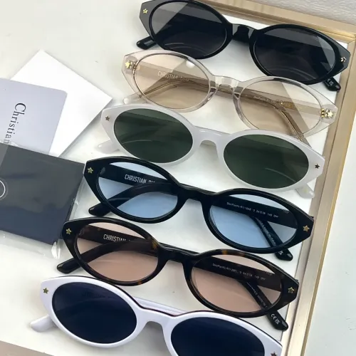 Replica Christian Dior AAA Quality Sunglasses #1450370 $60.00 USD for Wholesale