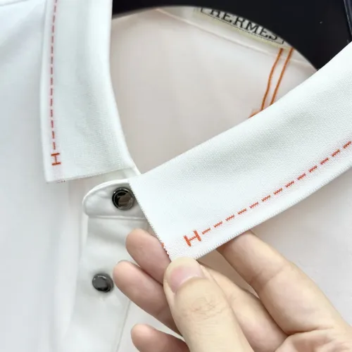Replica Hermes T-Shirts Short Sleeved For Men #1450374 $82.00 USD for Wholesale