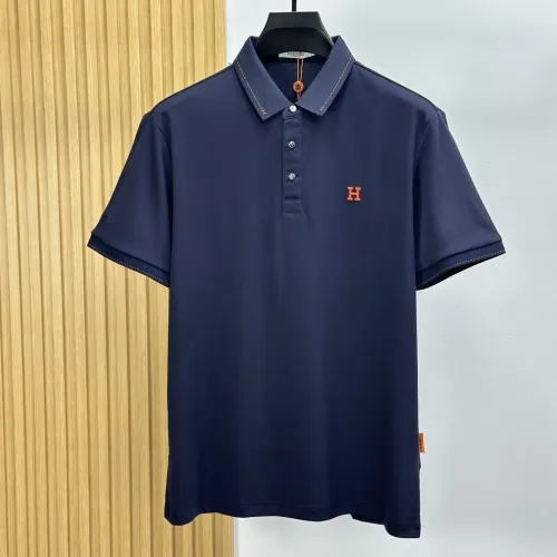 Wholesale Hermes T-Shirts Short Sleeved For Men #1450380 $82.00 USD, Wholesale Quality Replica Hermes T-Shirts