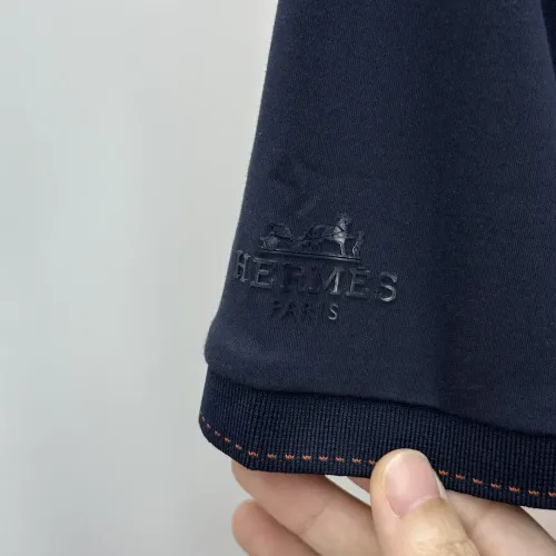 Replica Hermes T-Shirts Short Sleeved For Men #1450380 $82.00 USD for Wholesale