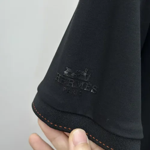 Replica Hermes T-Shirts Short Sleeved For Men #1450382 $82.00 USD for Wholesale