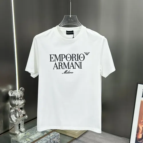 Wholesale Armani T-Shirts Short Sleeved For Men #1450389 $80.00 USD, Wholesale Quality Replica Armani T-Shirts