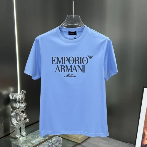 Wholesale Armani T-Shirts Short Sleeved For Men #1450390 $80.00 USD, Wholesale Quality Replica Armani T-Shirts