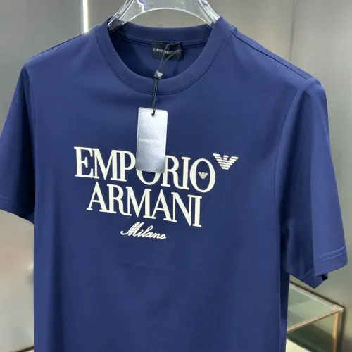 Replica Armani T-Shirts Short Sleeved For Men #1450391 $80.00 USD for Wholesale