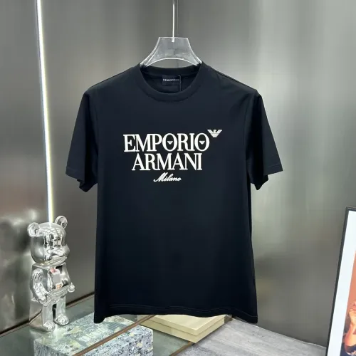 Wholesale Armani T-Shirts Short Sleeved For Men #1450392 $80.00 USD, Wholesale Quality Replica Armani T-Shirts