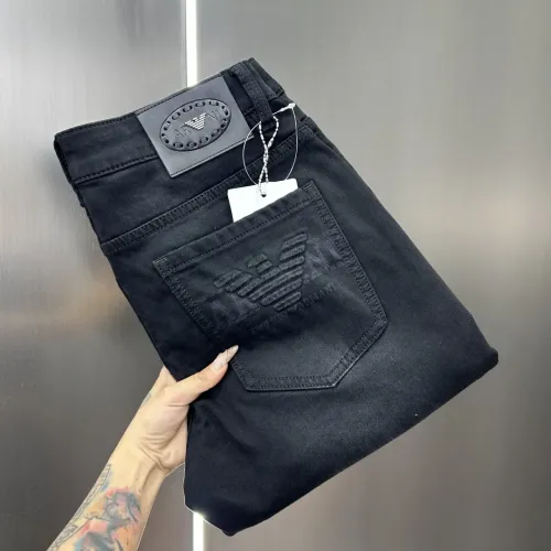 Wholesale Armani Jeans For Men #1450393 $80.00 USD, Wholesale Quality Replica Armani Jeans