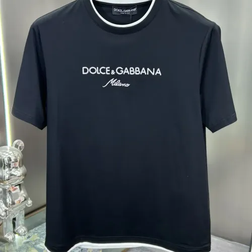 Wholesale Dolce &amp; Gabbana D&amp;G T-Shirts Short Sleeved For Men #1450400 $80.00 USD, Wholesale Quality Replica Dolce &amp; Gabbana D&amp;G T-Shirts