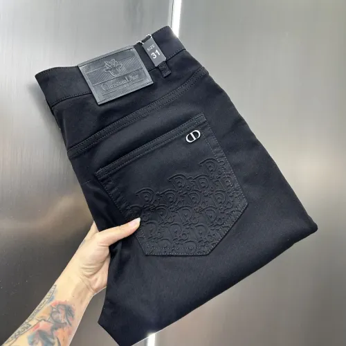 Wholesale Christian Dior Jeans For Men #1450401 $72.00 USD, Wholesale Quality Replica Christian Dior Jeans