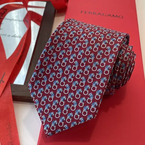Wholesale Salvatore Ferragamo Necktie For Men #1450402 $34.00 USD, Wholesale Quality Replica Salvatore Ferragamo Necktie