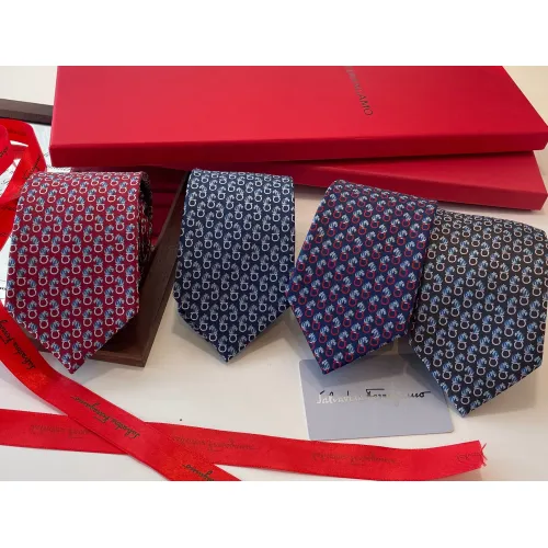Replica Salvatore Ferragamo Necktie For Men #1450405 $34.00 USD for Wholesale