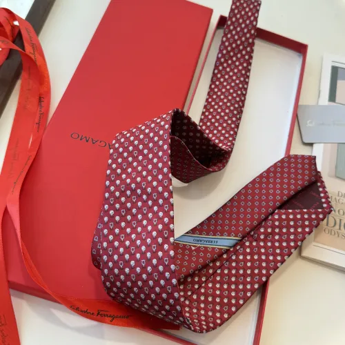 Replica Salvatore Ferragamo Necktie For Men #1450407 $34.00 USD for Wholesale