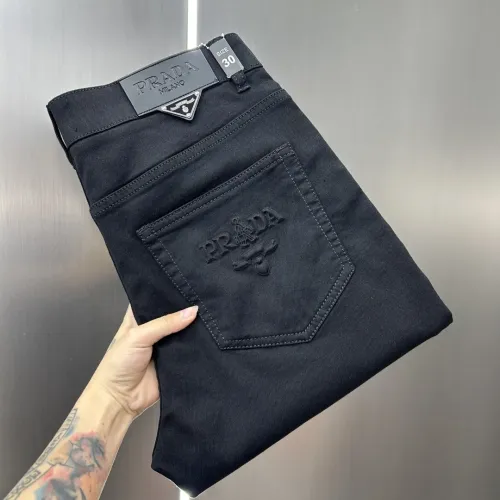 Wholesale Prada Jeans For Men #1450408 $72.00 USD, Wholesale Quality Replica Prada Jeans