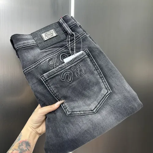 Wholesale LOEWE Jeans For Men #1450411 $80.00 USD, Wholesale Quality Replica LOEWE Jeans