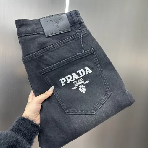 Wholesale Prada Jeans For Men #1450412 $80.00 USD, Wholesale Quality Replica Prada Jeans
