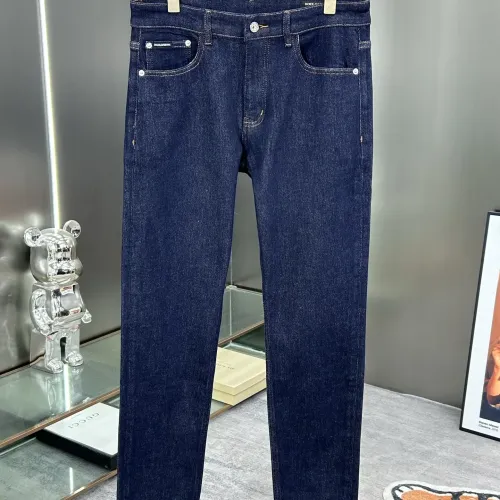 Replica Dolce & Gabbana D&G Jeans For Men #1450416 $80.00 USD for Wholesale