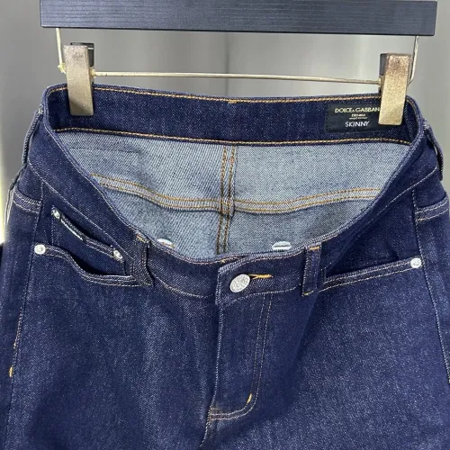 Replica Dolce & Gabbana D&G Jeans For Men #1450416 $80.00 USD for Wholesale