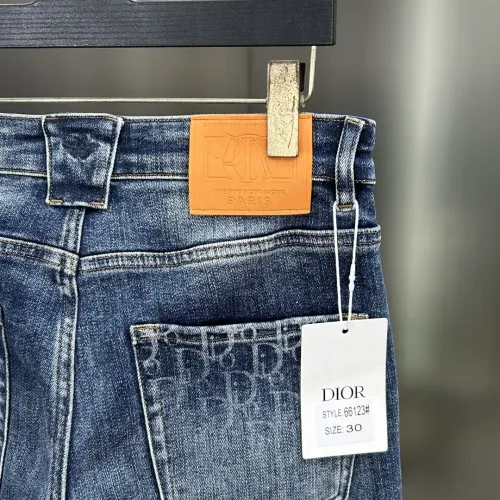 Replica Christian Dior Jeans For Men #1450417 $80.00 USD for Wholesale