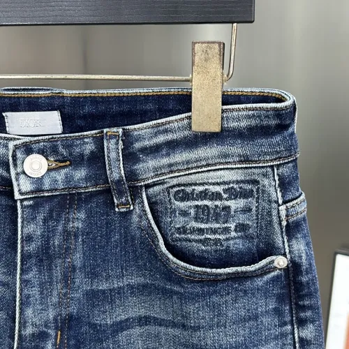 Replica Christian Dior Jeans For Men #1450417 $80.00 USD for Wholesale