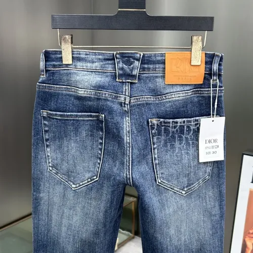 Replica Christian Dior Jeans For Men #1450417 $80.00 USD for Wholesale