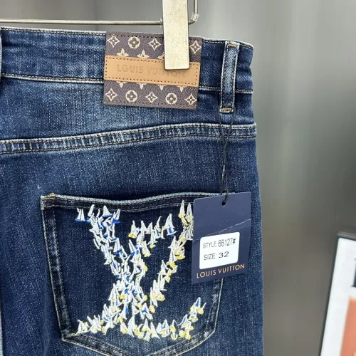 Replica Louis Vuitton LV Jeans For Men #1450418 $80.00 USD for Wholesale