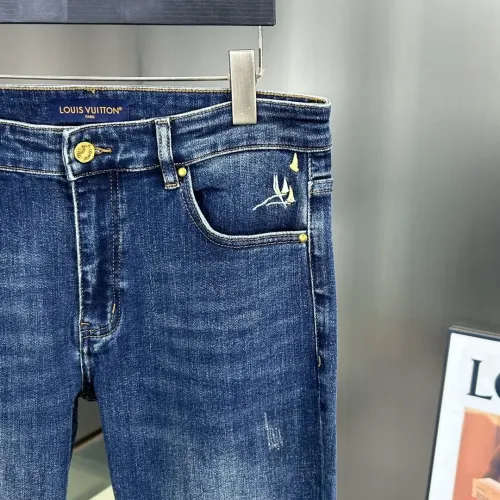 Replica Louis Vuitton LV Jeans For Men #1450418 $80.00 USD for Wholesale