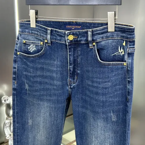 Replica Louis Vuitton LV Jeans For Men #1450418 $80.00 USD for Wholesale