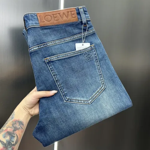 Wholesale LOEWE Jeans For Men #1450422 $82.00 USD, Wholesale Quality Replica LOEWE Jeans