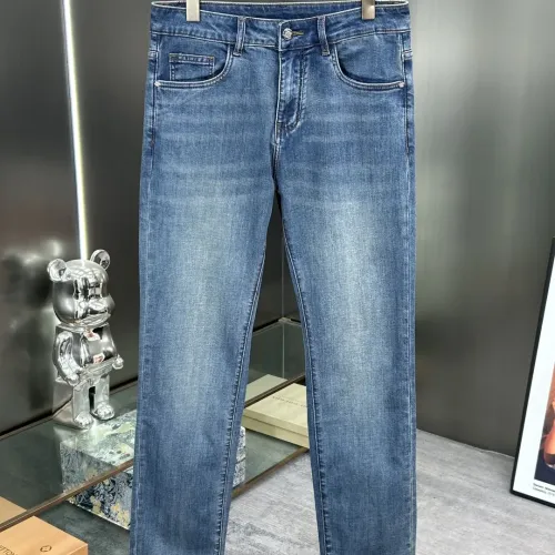 Replica LOEWE Jeans For Men #1450422 $82.00 USD for Wholesale